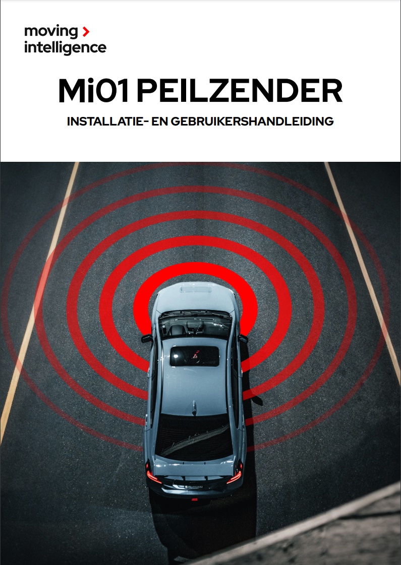 Moving Intelligence Support | Gebuikershandleiding Mi01 Peilzender